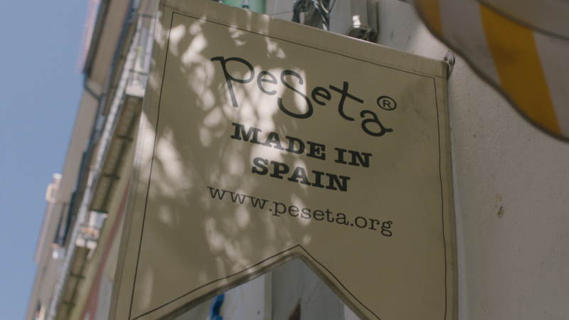 Peseta - Sign