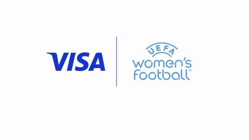 visa uefa womens football logo