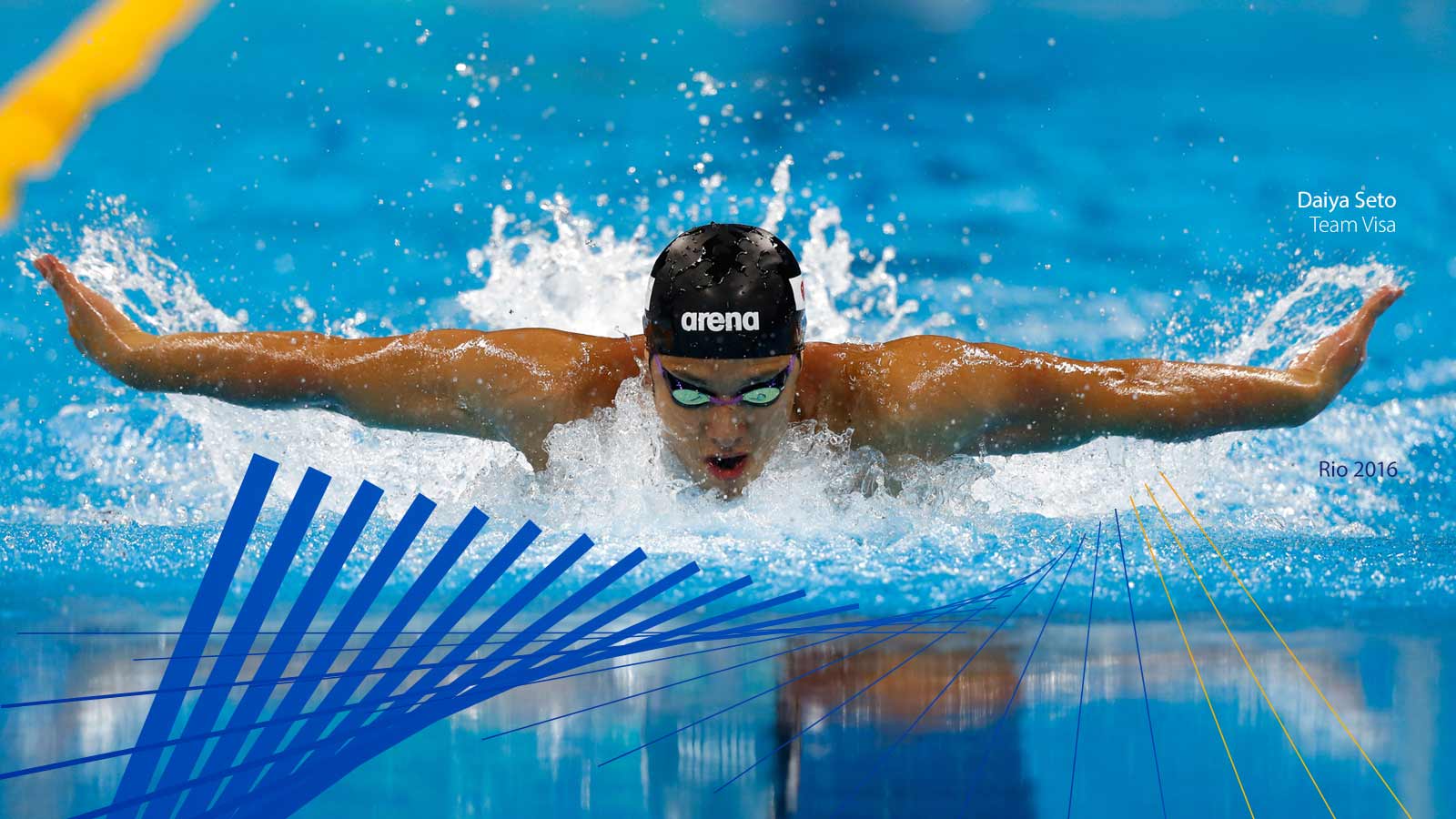 Daiya Seto at Rio Olympic Games in 2016